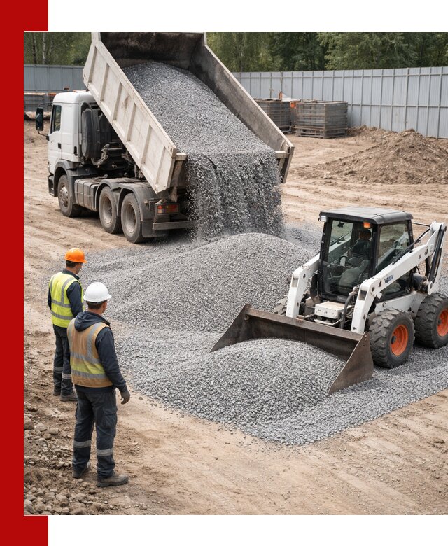 Доставка и продажа гранитного щебня фракции 0-5 в Ступине