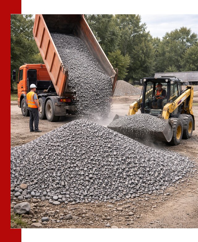 Купить гранитный щебень фракции 5–10 в Ступине с доставкой