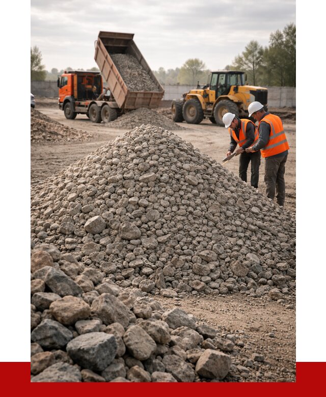 Гранитный щебень фракция 40-70 в Ступино от 2599 руб ПРОНЕРУДСтп