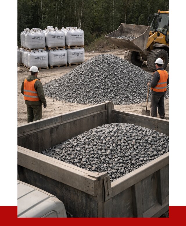 Щебень габбро диабаз 20-40 в Ступино от 3534 руб. | ПРОНЕРУДСтп