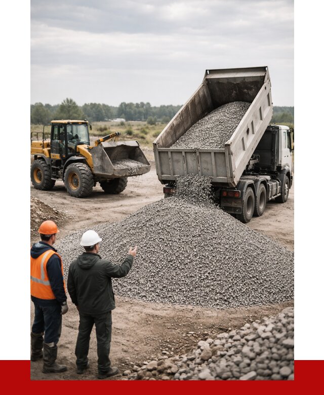 гравийный щебень фракция 3-10 в Ступино от 3326 р. ПРОНЕРУДСтп