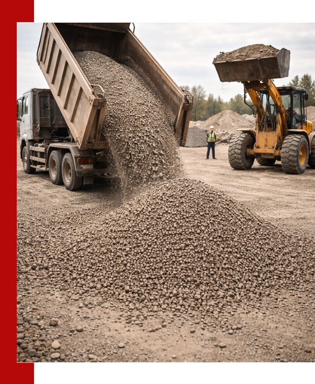 Гравийный щебень фракция 3–10 с доставкой в Ступино