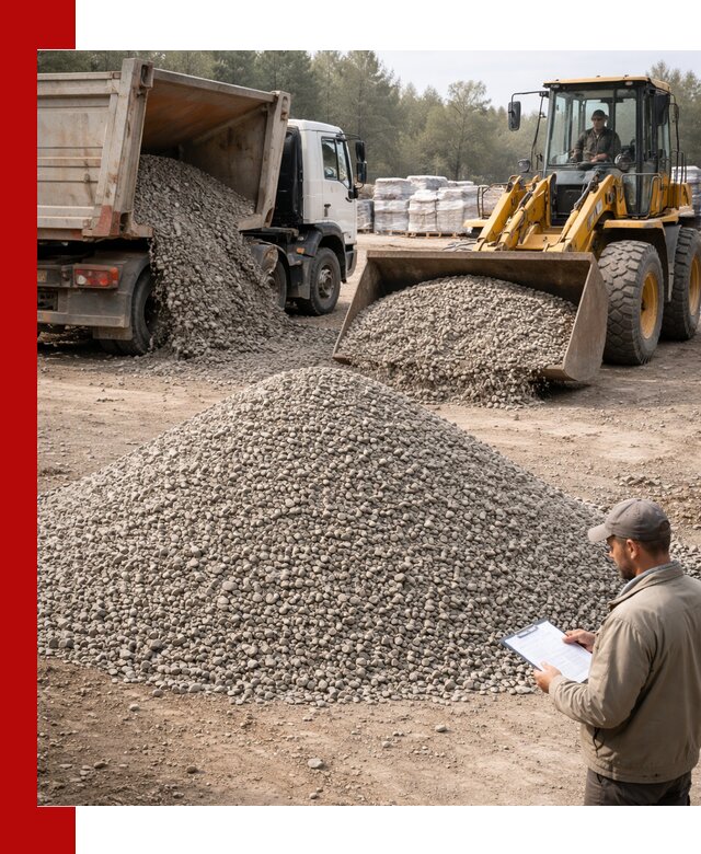Гравийный щебень фракция 5–10 с доставкой в Ступино