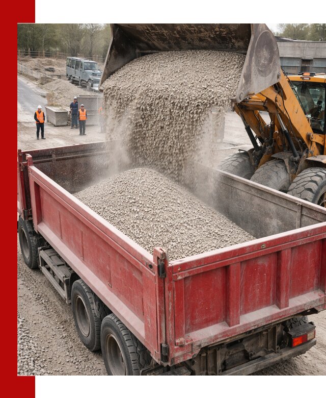 Купить известняковый щебень фракции 0-5 с доставкой в Ступине