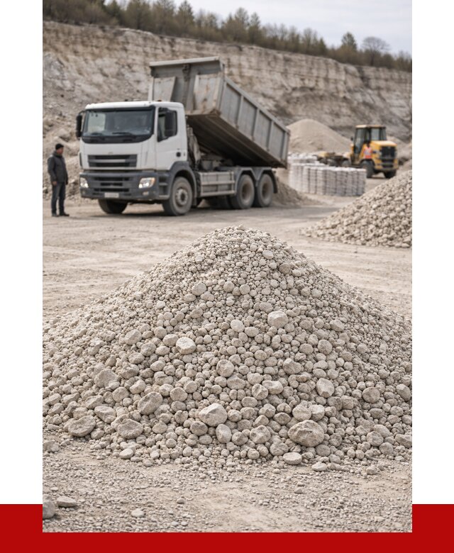 Известняковый щебень фракция 5-20 в Ступино, 4365 р. ПРОНЕРУДСтп