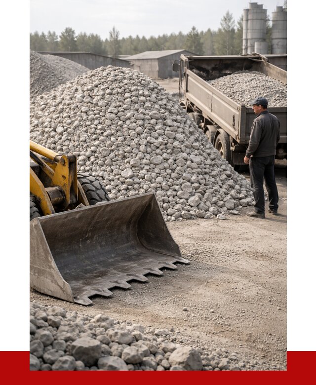 Известняковый щебень фракция 40-70 в Ступино от 4365 р. | ПРОНЕРУДСтп