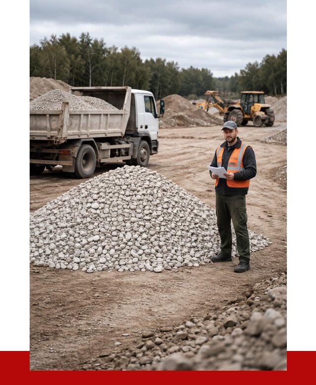 Доломитовый щебень в Ступино купить от 2287 р., ПРОНЕРУДСтп