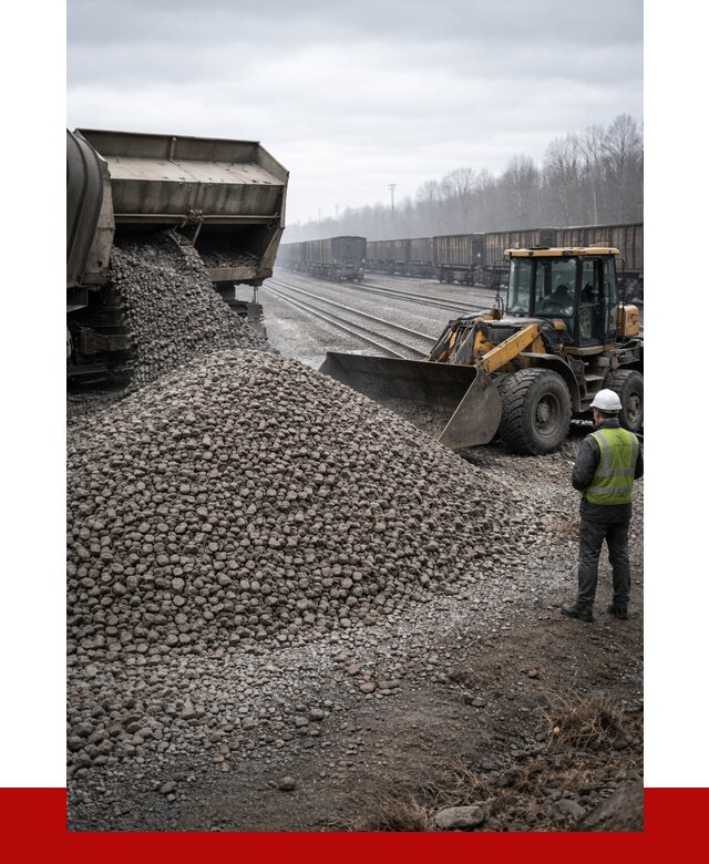 Купить железнодорожный щебень в Ступино от 2910 р. | ПРОНЕРУДСтп