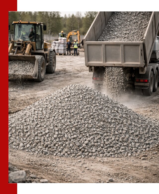 Вторичный щебень фракции 5-20 в Ступине — доставка и продажа крупнотоннажно