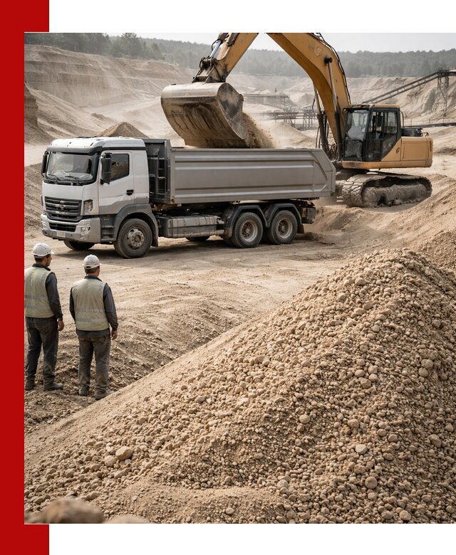 Карьерный крупнозернистый песок с доставкой в Ступине