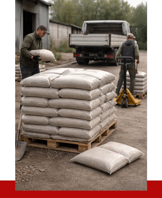 Речной песок в мешках в Ступино от 4365 р. | ПРОНЕРУДСтп