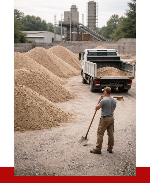 Мытый песок в Ступино от 1299 р. с доставкой ПРОНЕРУДСтп