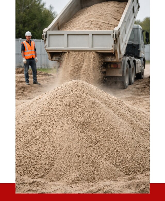 Купить сеяный песок с доставкой в Ступино от 2287 р ПРОНЕРУДСтп