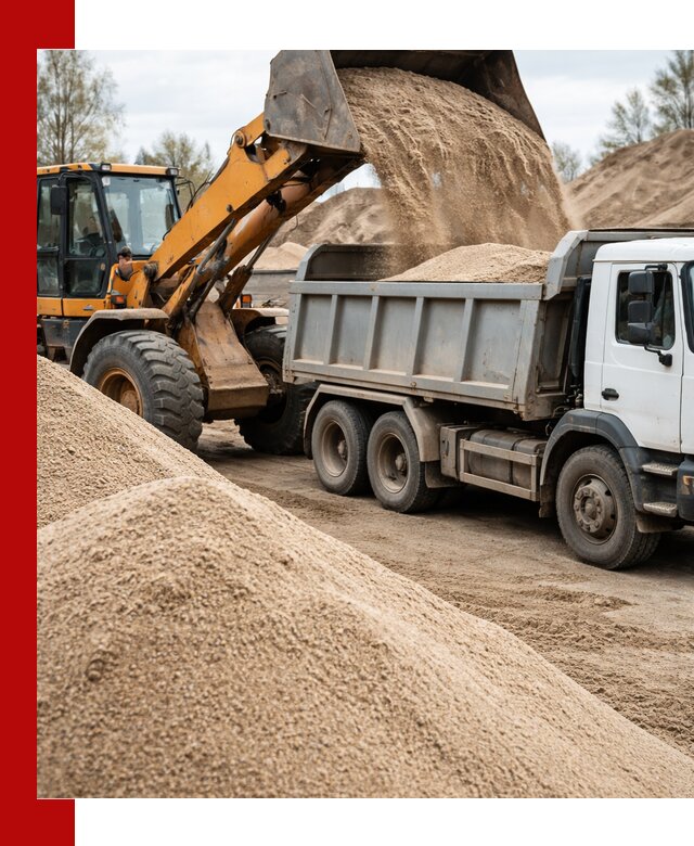 Доставка сеяного песка в Ступино оптом и в розницу