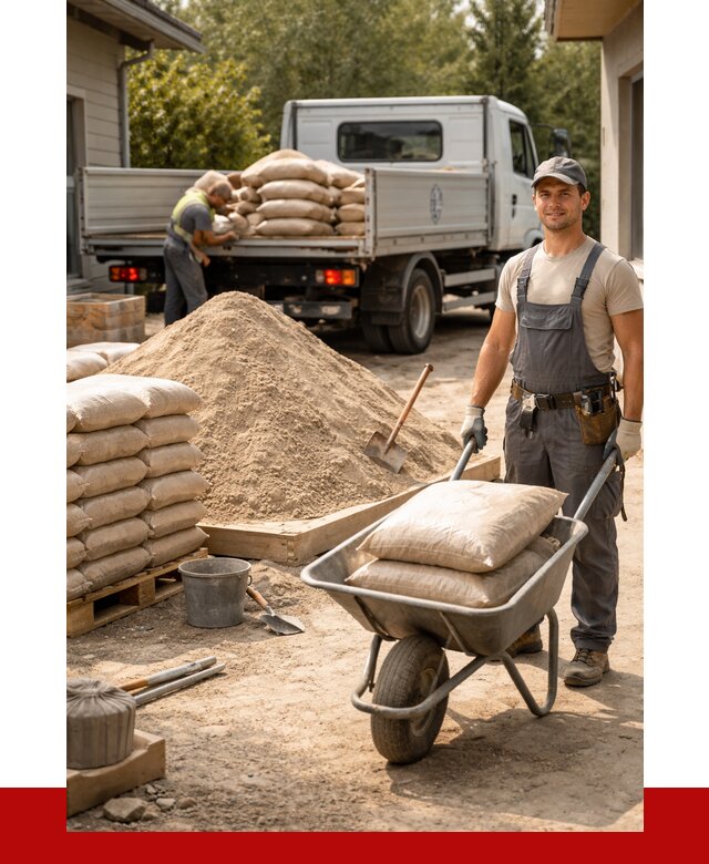 Купить песок для стяжки в Ступино, доставка от 2287 р.ПРОНЕРУДСтп