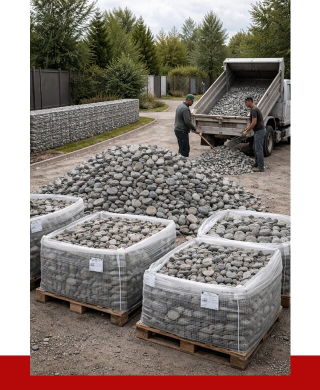 Камень для габионов в Ступино от 4365 р. за куб | ПРОНЕРУДСтп