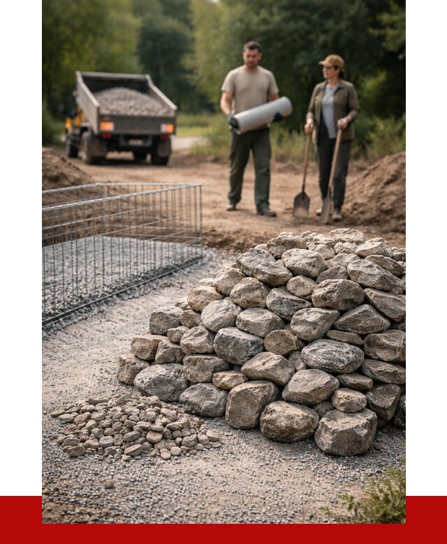 Камень для габионов фракция 100-200 в Ступино от 4989 р. | ПРОНЕРУДСтп