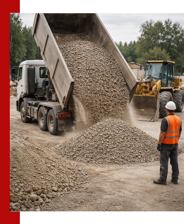 Доставка щпс в Ступино — щебеночно-песчаная смесь под заборы и дорожки