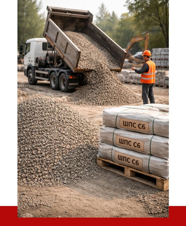ЩПС С6 в Ступино с доставкой от 2287 р. за куб | ПРОНЕРУДСтп
