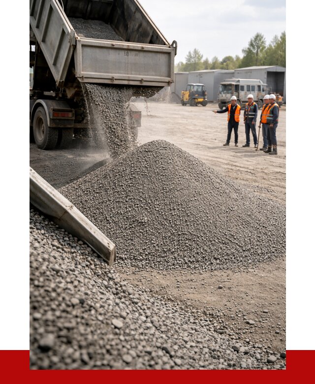 Гравийный отсев 0-5 в Ступино от 1247 р. с доставкой | ПРОНЕРУДСтп