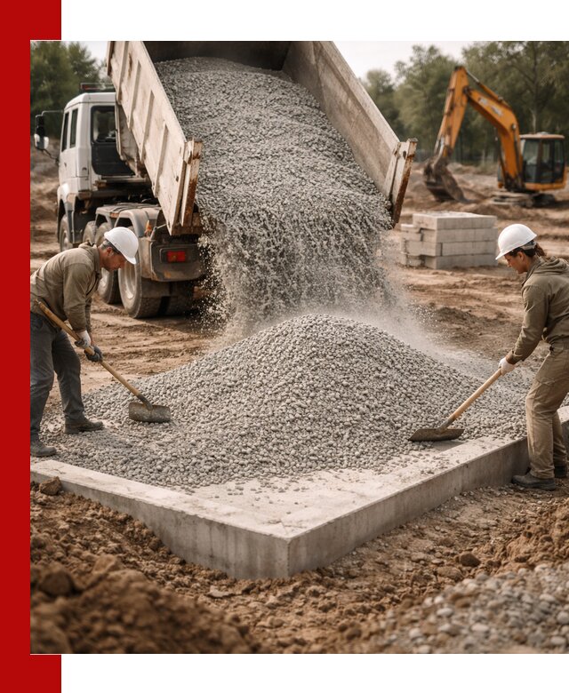 Доставка и продажа отсева для бетона в Ступино