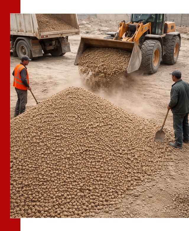 Керамзит фракция 10-20 с доставкой в Ступино