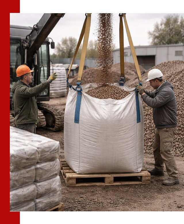Керамзит в биг-бегах с доставкой в Ступине