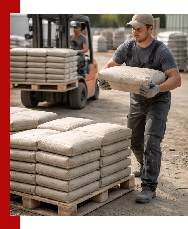 Доставка цемента в мешках оптом и в розницу в Ступино