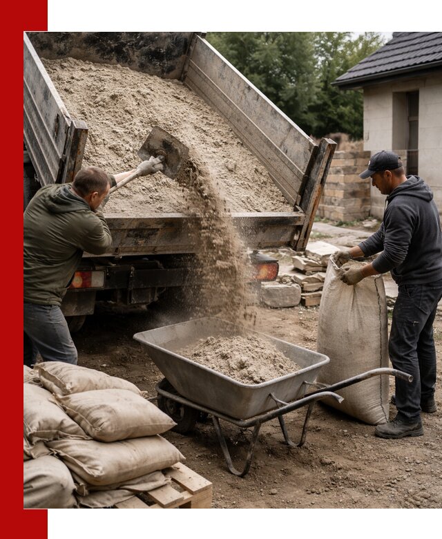 Качественная сухая смесь для кладки с доставкой в Ступино