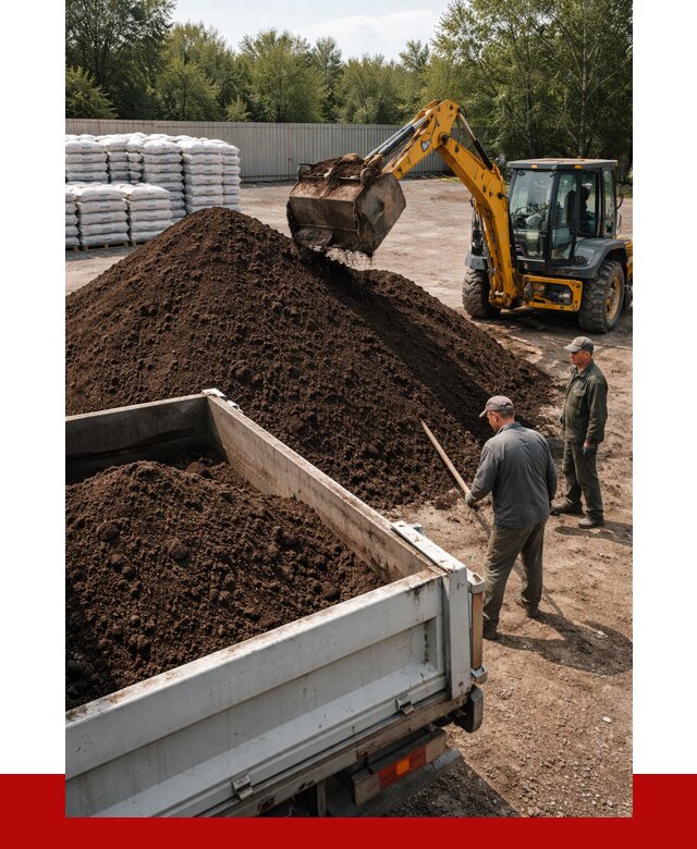 Растительный грунт с доставкой в Ступино от 3326 р. | ПРОНЕРУДСтп