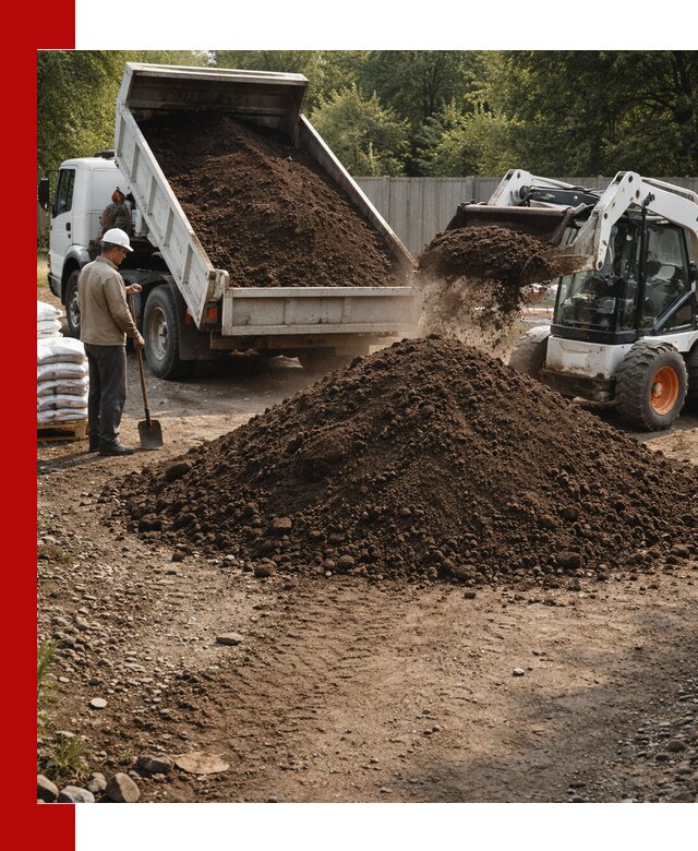 Доставка растительного грунта в Ступино от производителя оптом и в розницу