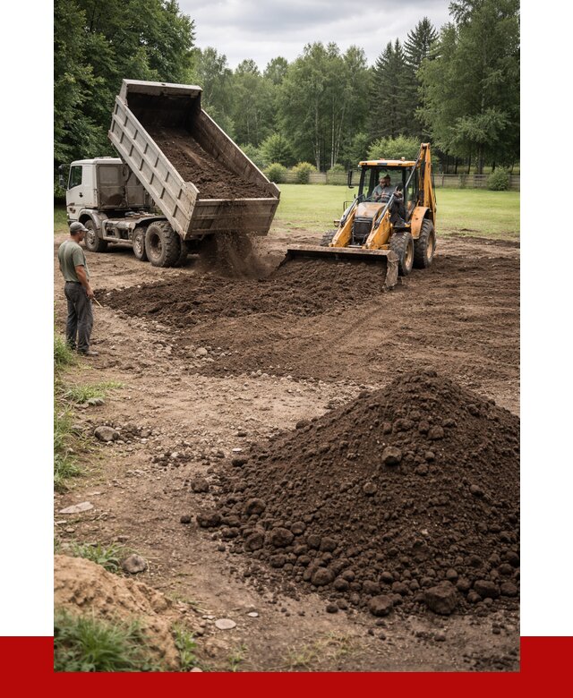Грунт для выравнивания участка в Ступине от 1247 р. | ПРОНЕРУДСтп