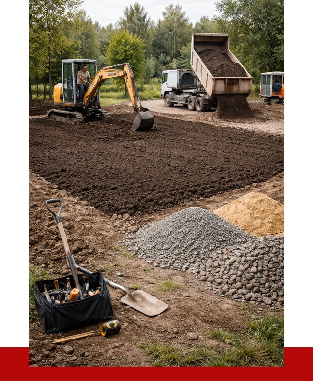 Купить грунт для отсыпки участка в Ступино от 2599 р. | ПРОНЕРУДСтп