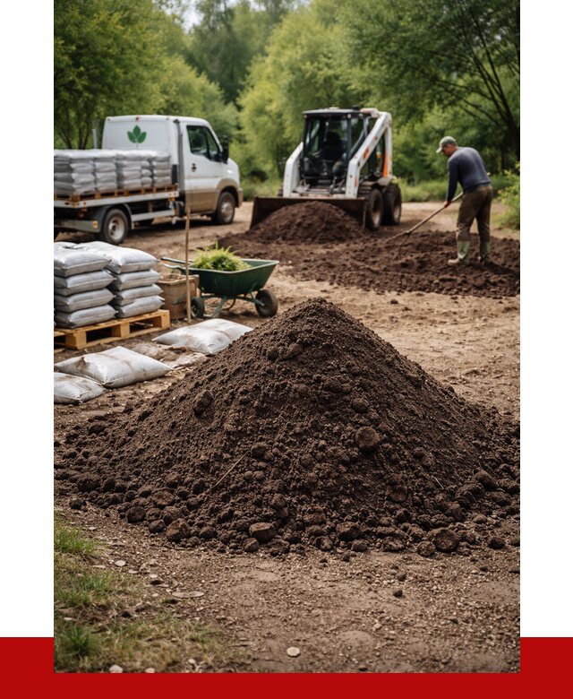 Грунт для озеленения с доставкой в Ступино от 1871 р. | ПРОНЕРУДСтп