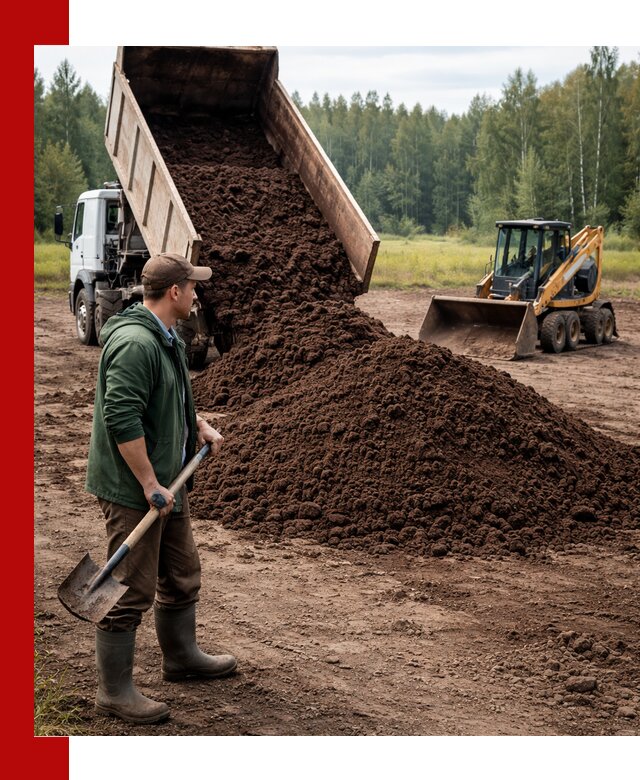 Купить верховой торф с доставкой в Ступино для садоводства и растений