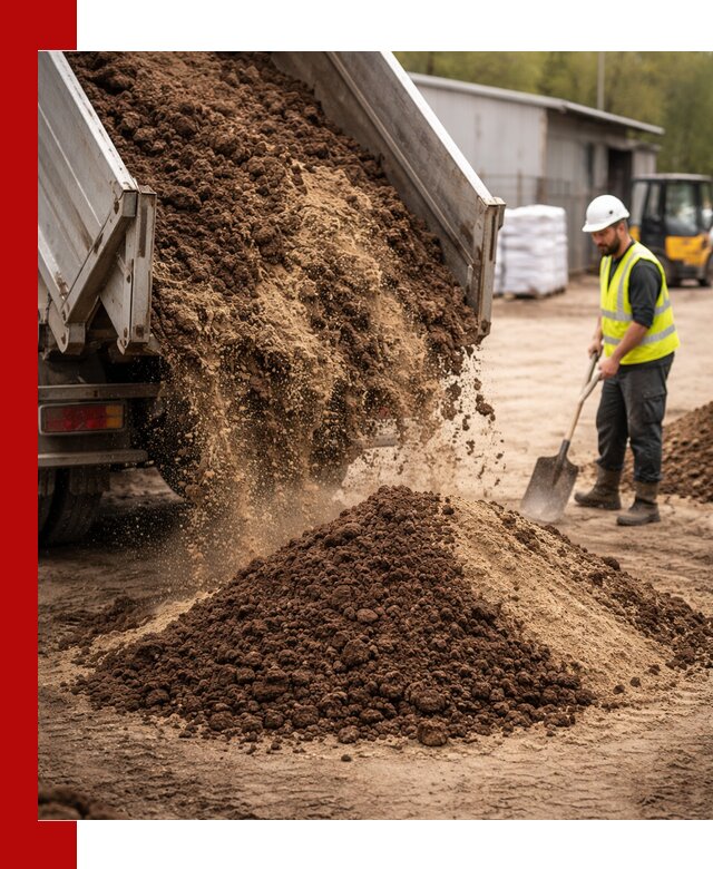Доставка торфо-песчаной смеси в Ступино для строительства и озеленения