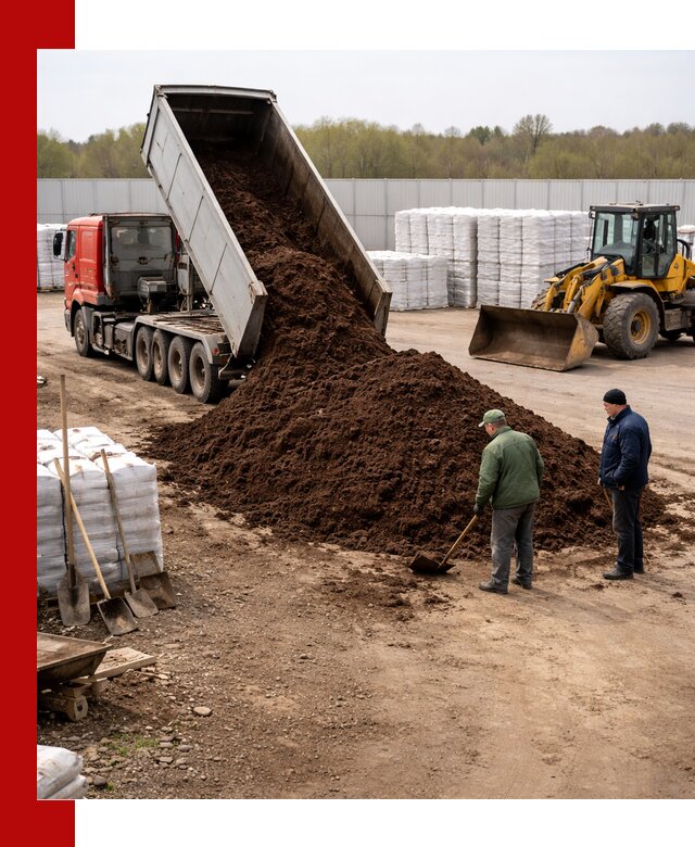 Доставка торфяных смесей оптом и в розницу в Ступино