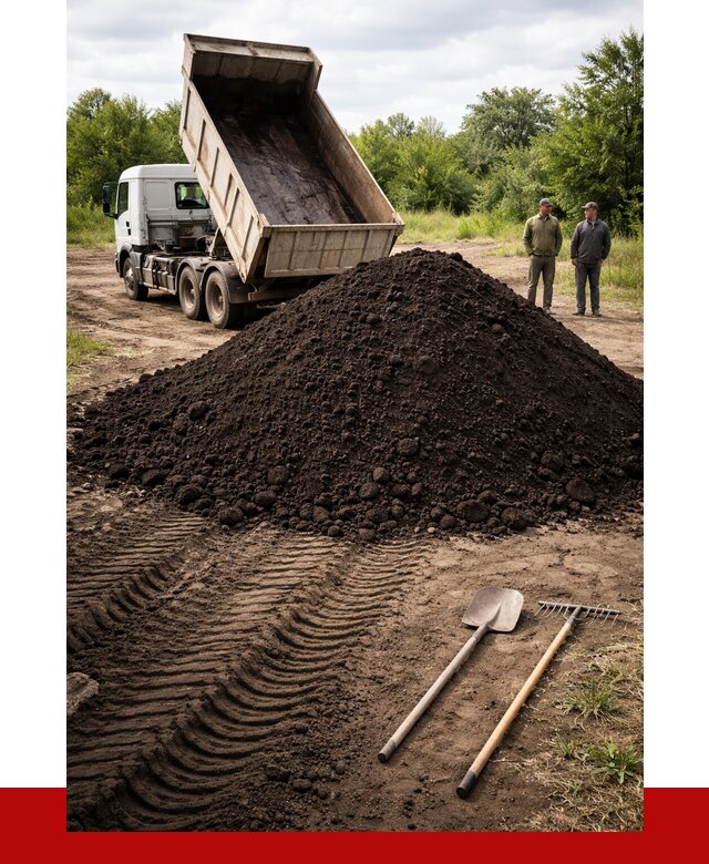 Купить чернозем навалом в Ступино от 1247 р. за куб | ПРОНЕРУДСтп