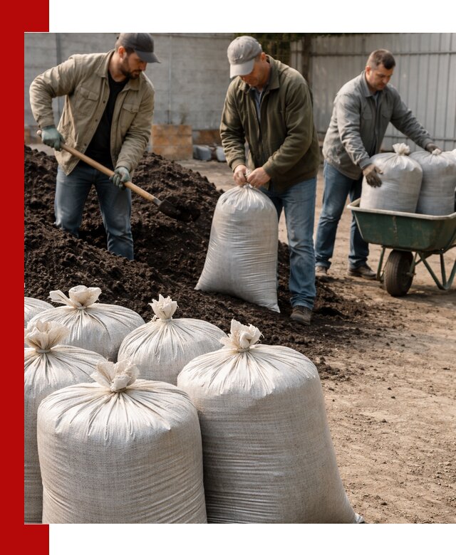 Купить чернозем в мешках с доставкой в Ступине