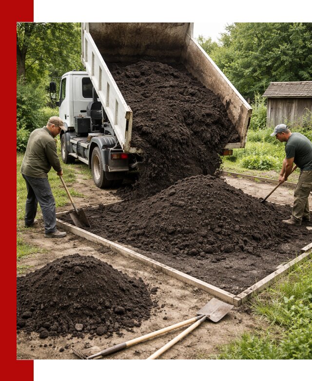 Купить чистый чернозем для огорода с доставкой в Ступино