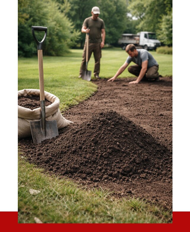 Купить чернозем для газона в Ступино от 4365 р. | ПРОНЕРУДСтп