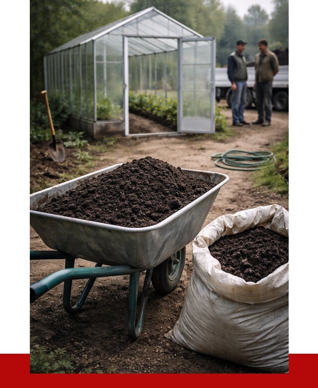 Чернозем для теплицы в Ступино с доставкой от 1559 р. | ПРОНЕРУДСтп