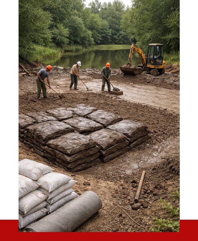 Купить глину для пруда в Ступино от 4677 р. с доставкой | ПРОНЕРУДСтп