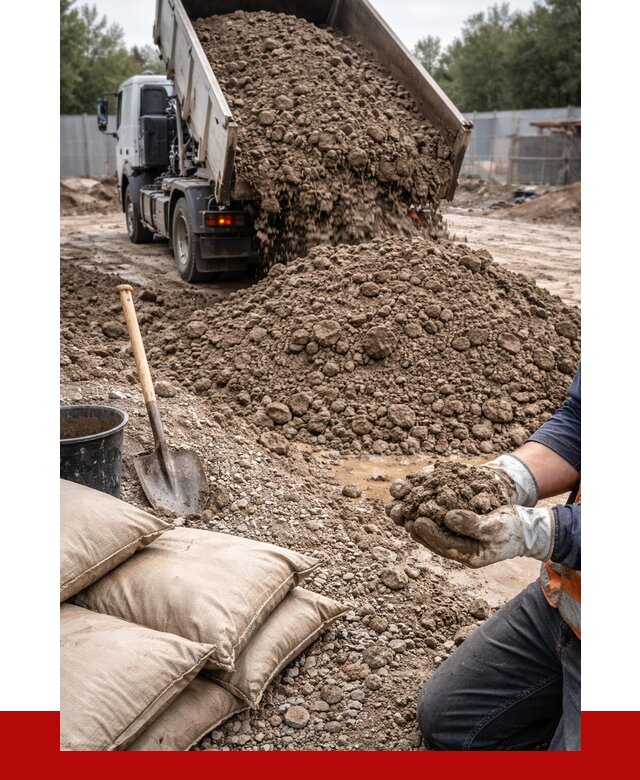 Купить глина для засыпки в Ступино от 1247 р. за куб | ПРОНЕРУДСтп