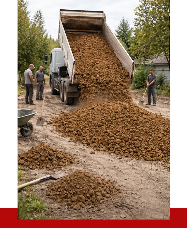 Купить суглинок с доставкой в Ступино от 2599 р. за куб | ПРОНЕРУДСтп