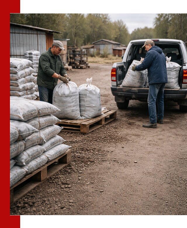 Купить конский навоз в мешках с доставкой в Ступино