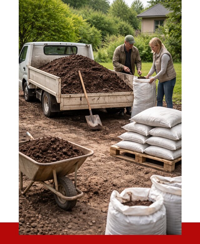 Перегной в мешках с доставкой в Ступино от 2287 р. | ПРОНЕРУДСтп