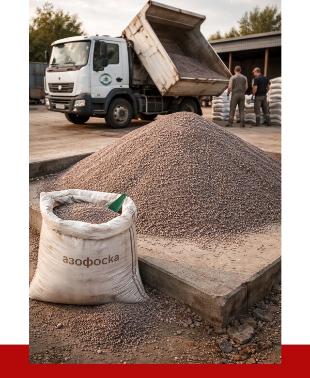 Купить азофоска в Ступино с доставкой от 1247 р. за куб | ПРОНЕРУДСтп