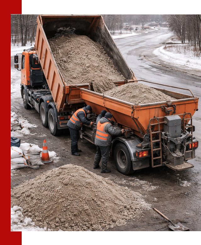 Поставка и вывоз пескосоля в Ступино оптом и в розницу