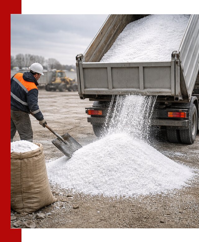 Поставка хлористого натрия оптом и в розницу в Ступино